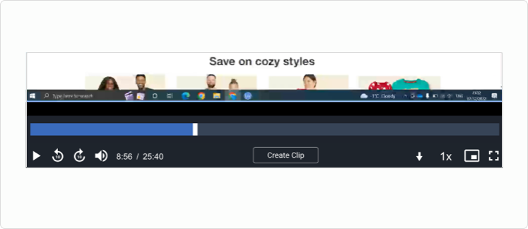 Video controls